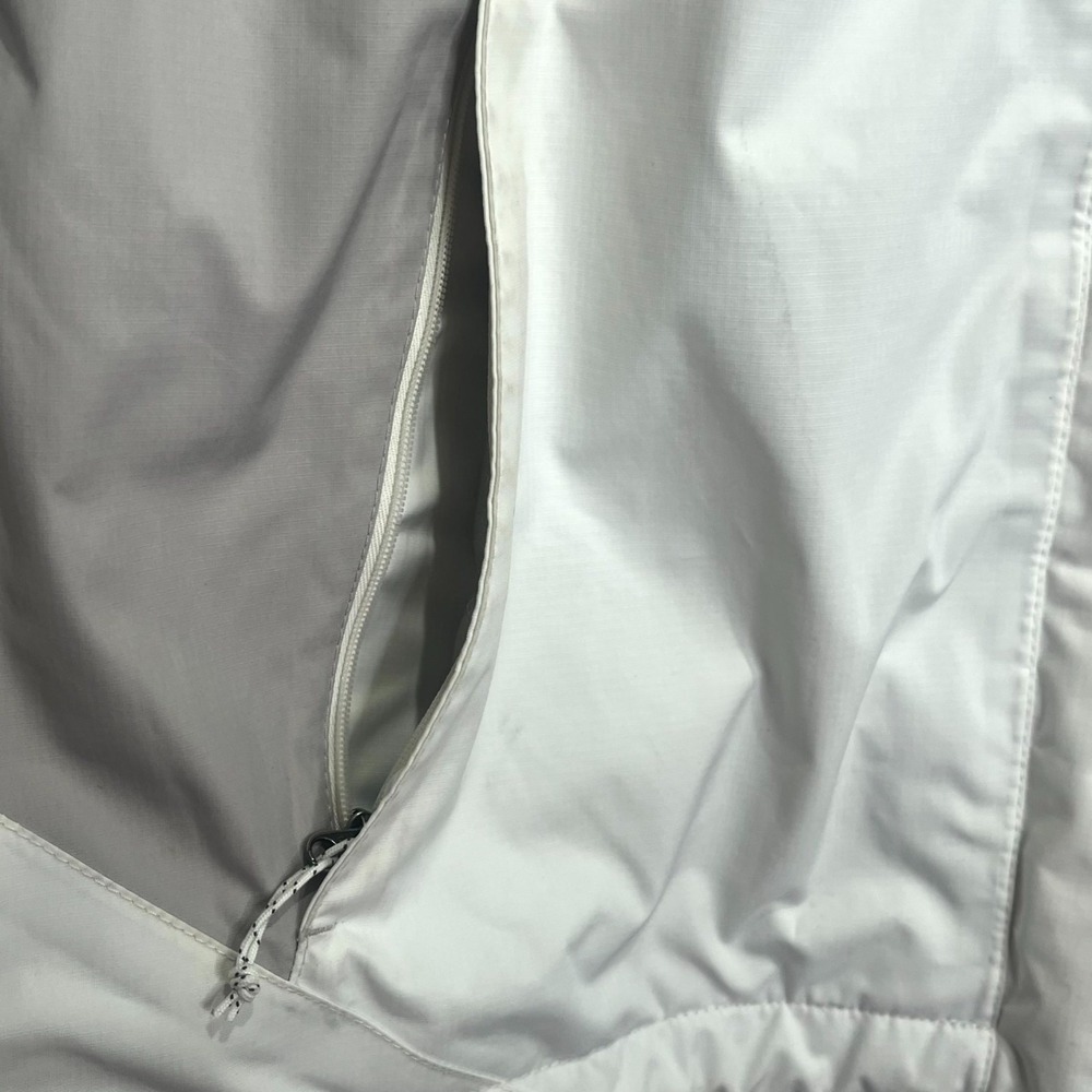 Eddie‎ Bauer Weatheredge Rain Jacket Womens S White Gray Mesh Lined Waterproof - Picture 12 of 16